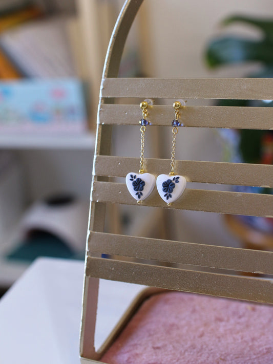 Something Blue - Dainty Earrings