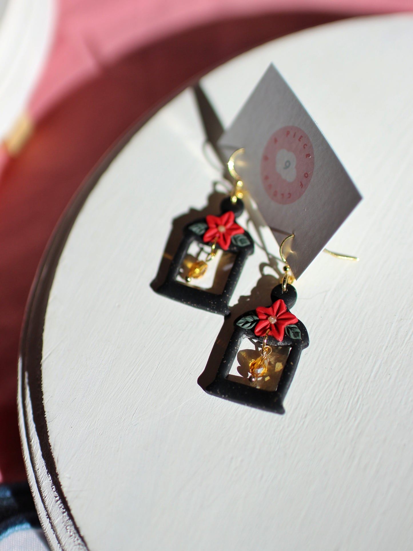 Midnight Lanterns - Holiday Earrings