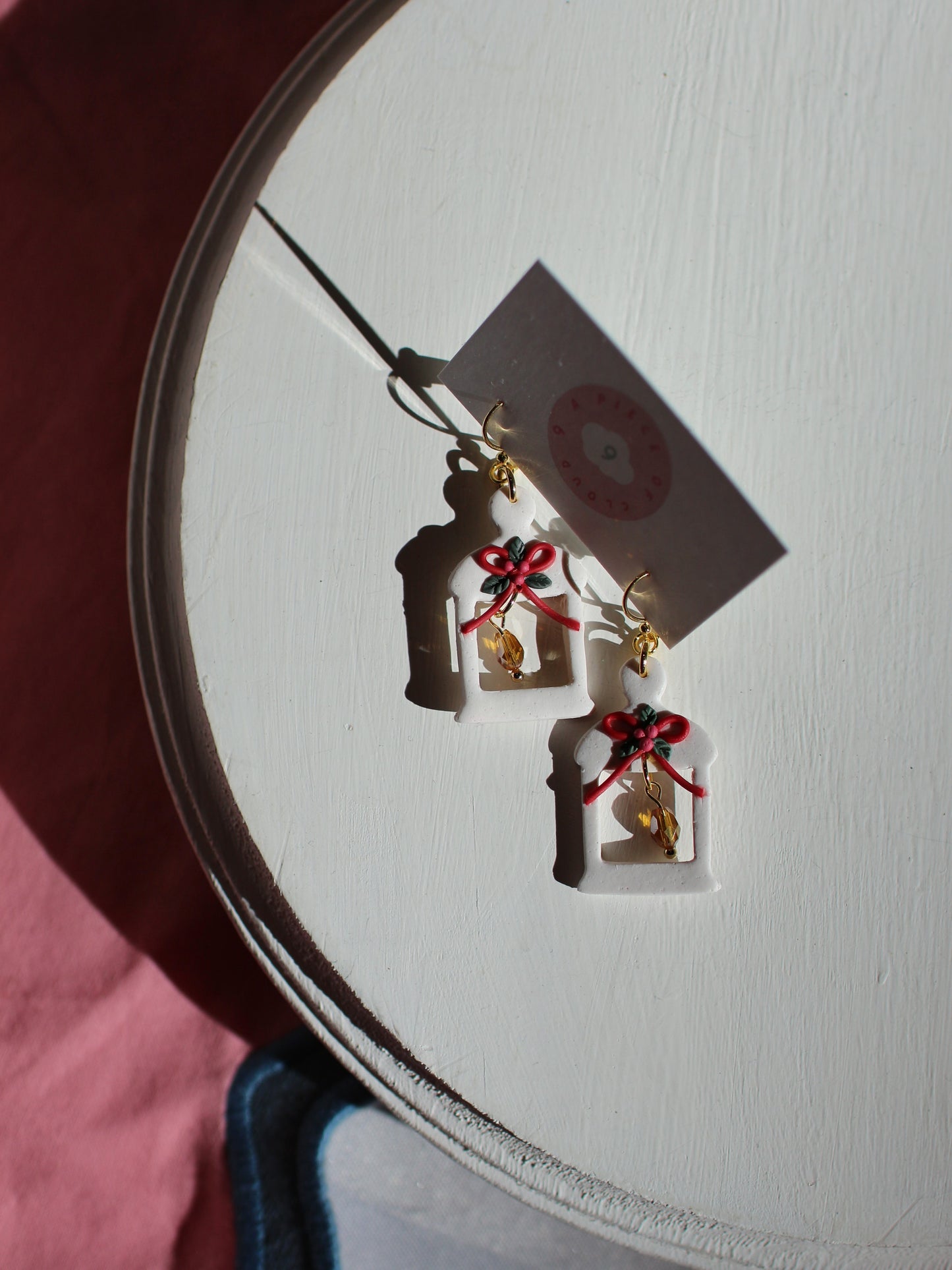 Winter Wonderland Lanterns - Holiday Earrings