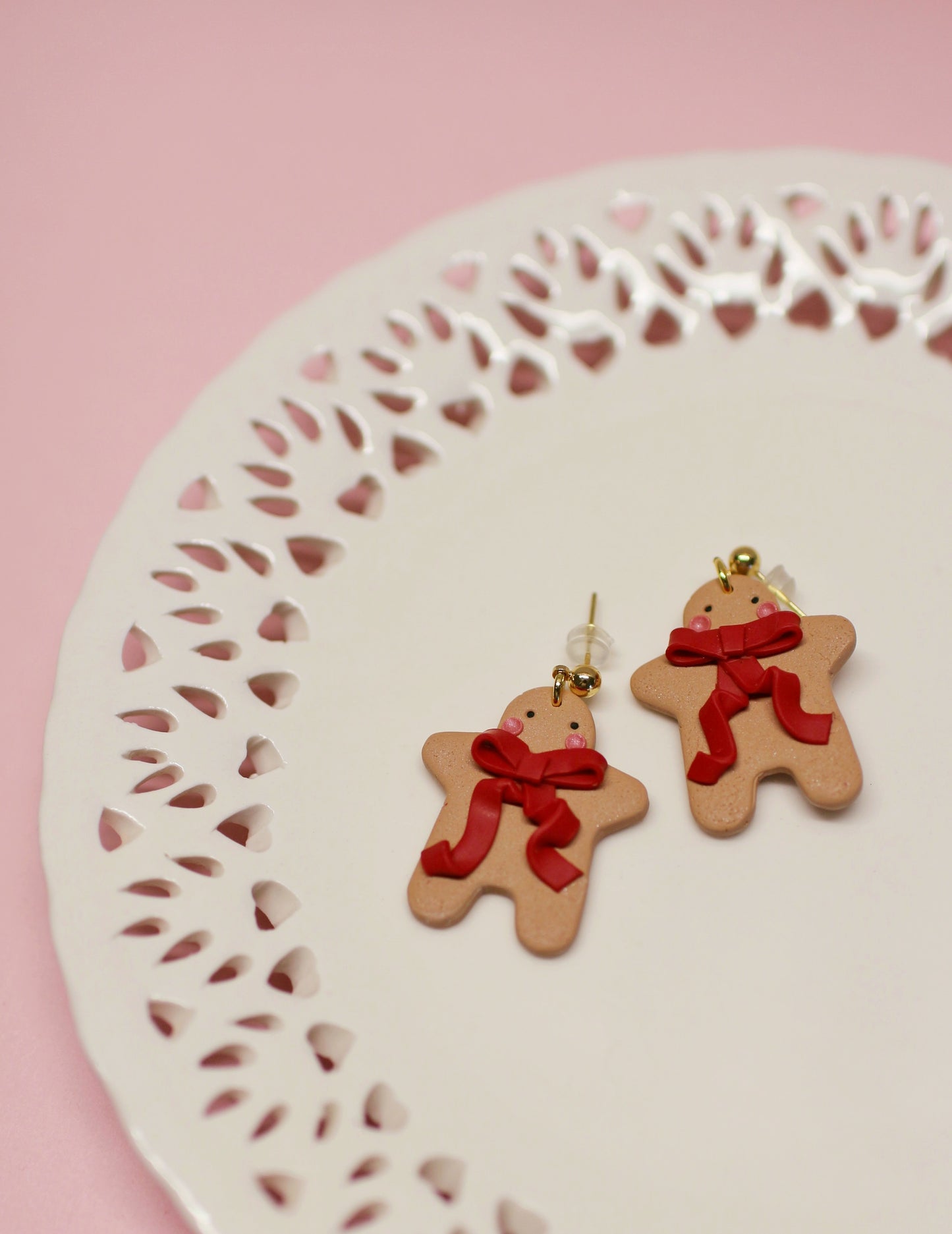 Gingerbread - Cookie Earrings