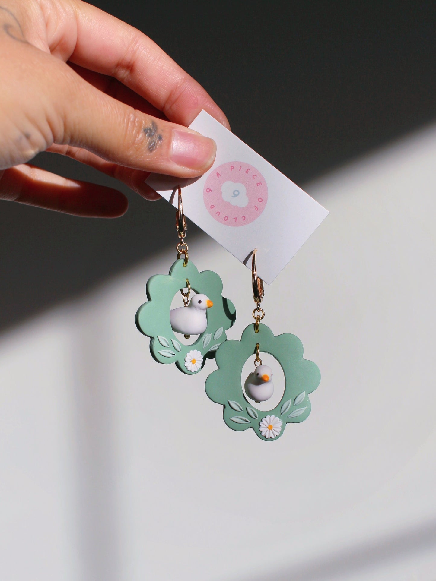 A Duck's Life - Statement Duck Earrings