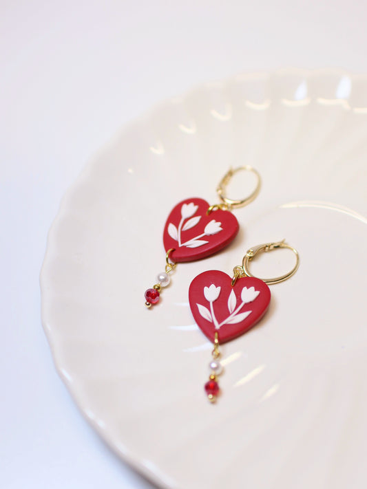 Love Heart - Valentine Earrings