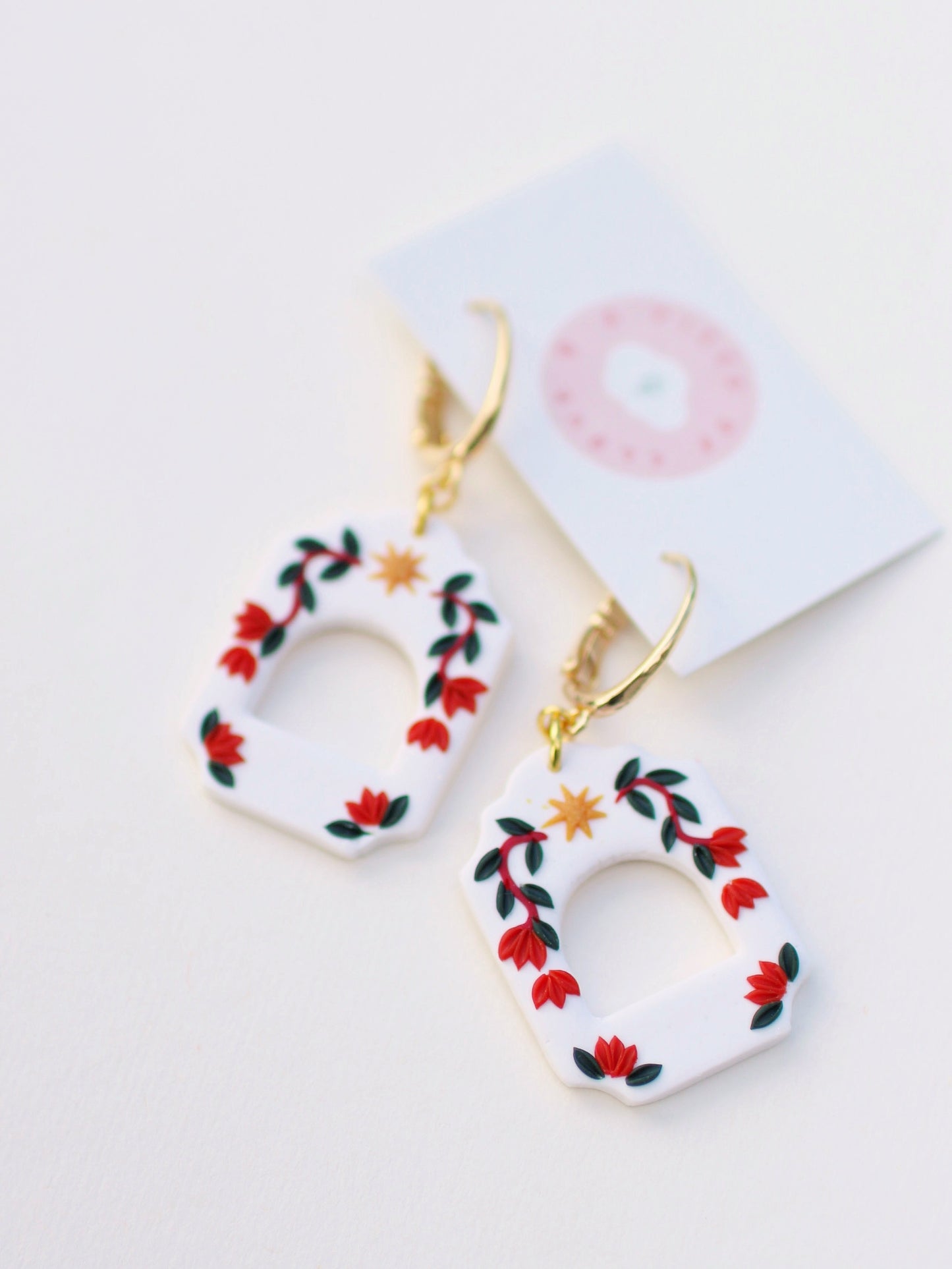 Gaia Arches - Floral Earrings