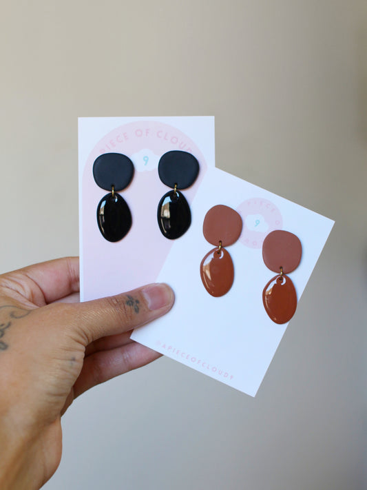 Neutral Vibes - Minimal Fall Earrings