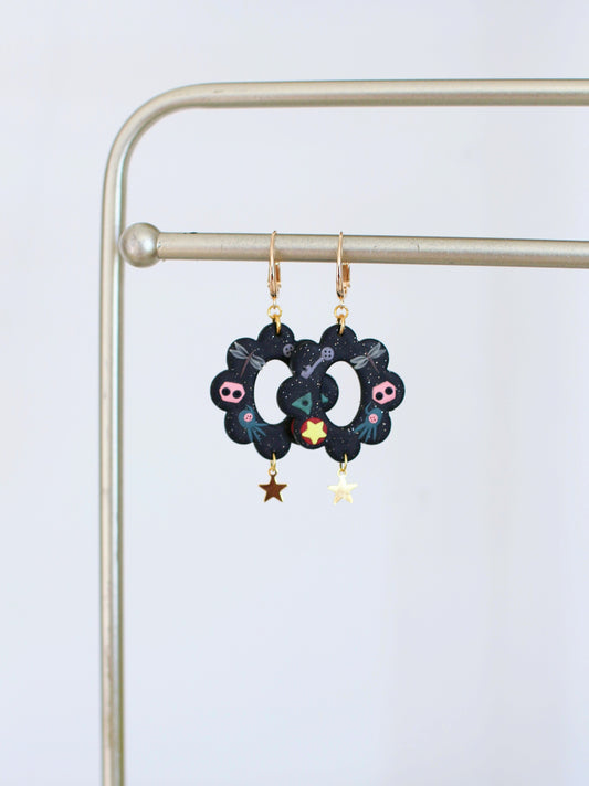 Magic Tunnels - Coraline Earrings